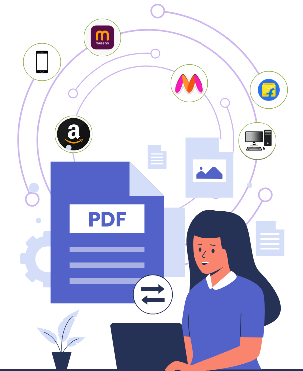 Quick Pdf Crop - Meesho Or Flipkart Label Crop